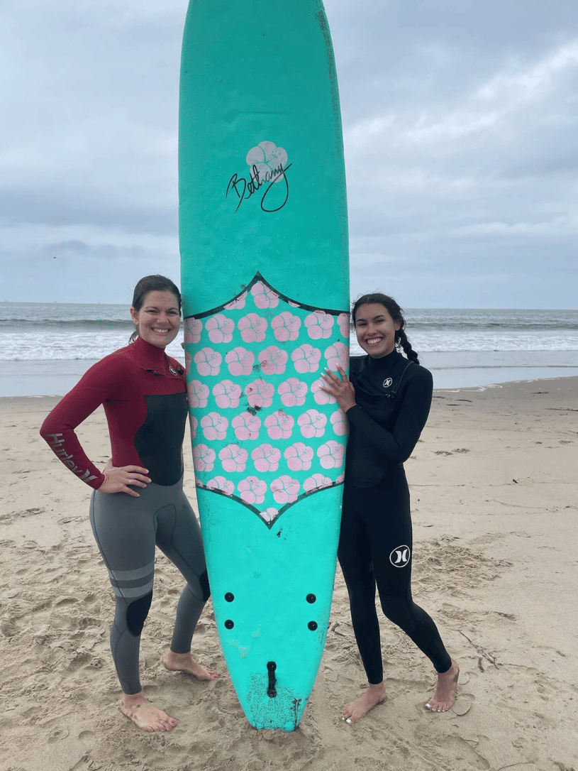 Surfing experience
